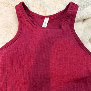 Pomegranate tank top